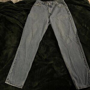 Levi’s Men’s 560 Loose Fit 36x34 Light Blue Denim Jeans